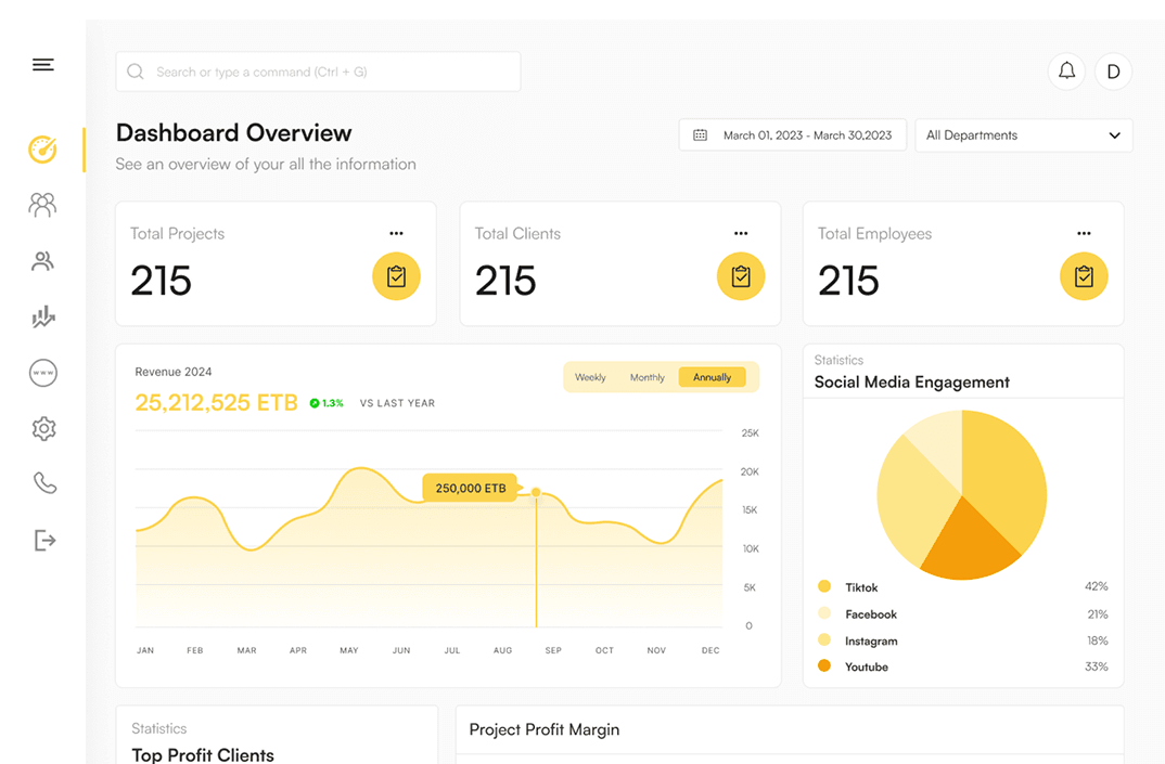 Custom Development for ERP Tool screenshot