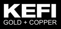 KEFI Gold & Copper logo
